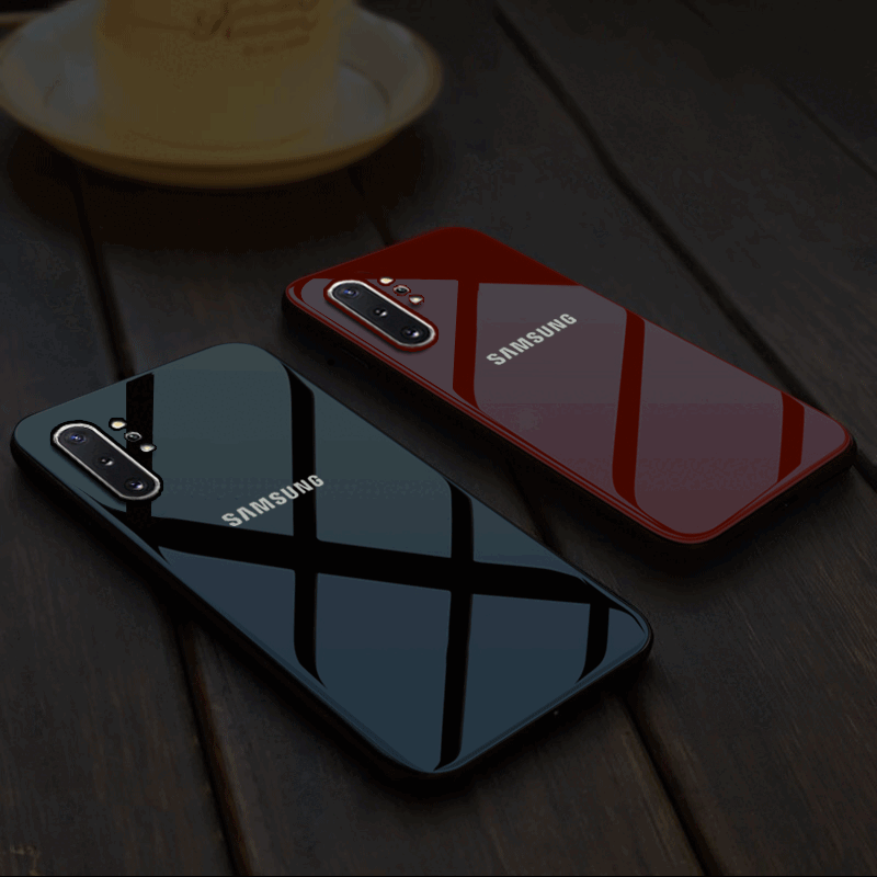 Samsung Galaxy Note 10 Plus Radium Glow Light Illuminated Logo 3D Case