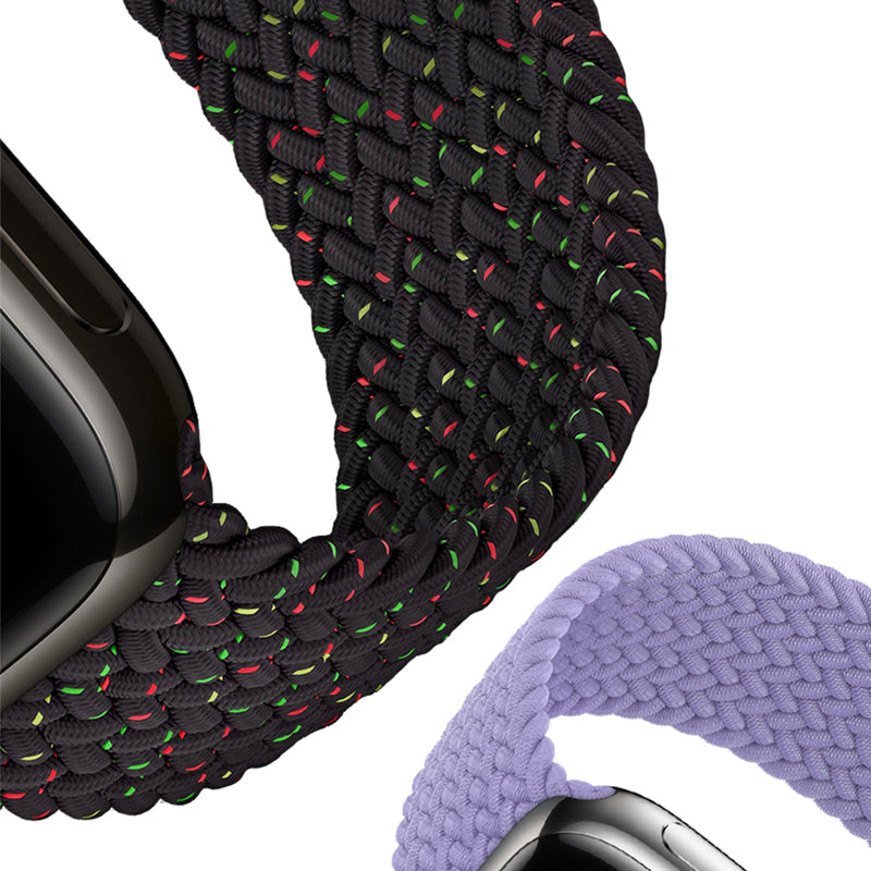 Apple Watch Series Solo Loop Nylon Woven Elastic Strap Casewale